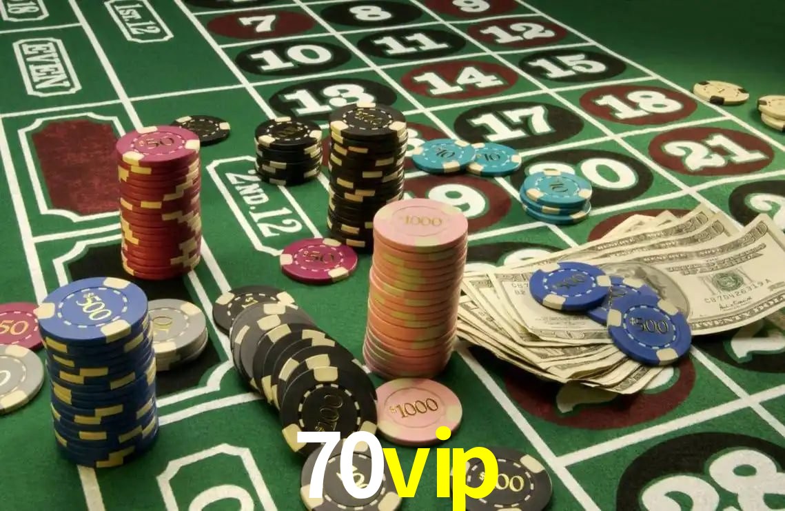Sinta a adrenalina dos jogos de cassino com 70vip